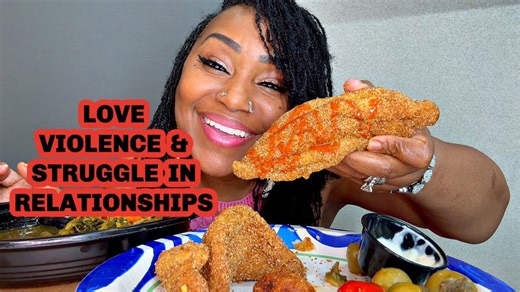 Eating catfish while sharing wild stories of life