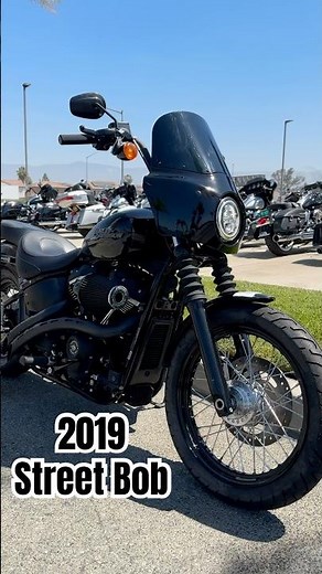 2019 Street Bob FXBB | Quarter Fairing | Custom Exhaust