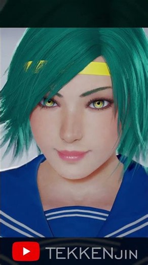 Asuka Kazama as SAILOR MERCURY customization - TEKKEN 8 X SAILOR MOON