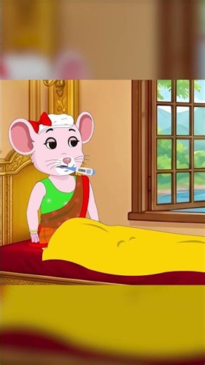 Aaj Mangalwar Hai Chuhe Ko Bukhar Hai | Shorts Rhymes | Ganpati Ji Rhymes