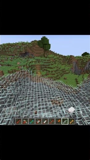 🔥100,000 TNT vs My Minecraft World🔥 #minecraft #shorts #tnt #gaming