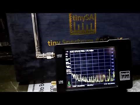 How to use Tiny Spectrum Analyzer