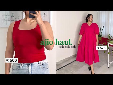 AJIO Sale Haul 2024🍒