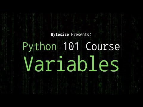 Python 101: Variables