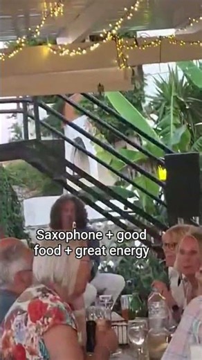 "Live Saxophone Cover. Restaurant Gig"