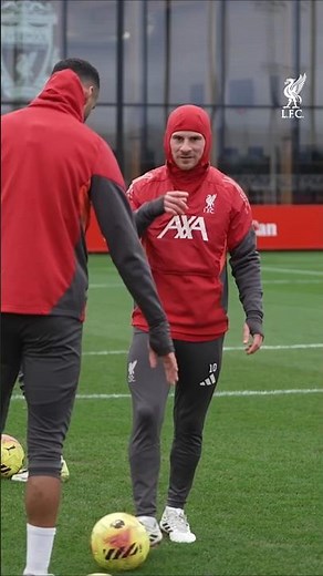 Outrageous from Mac Allister 😱 (via liverpoolfc/IG)