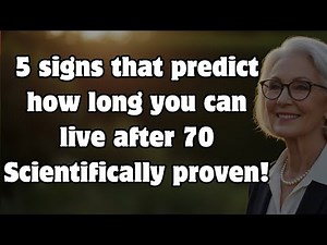5 signs that predict how long you can live after 70 - Scientifically proven![SENIOR HEALTH]