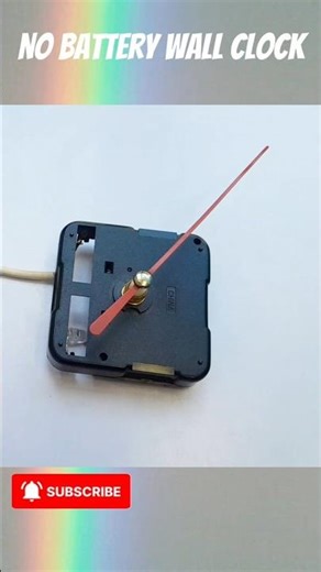 Battery-Free Wall Clock🔥