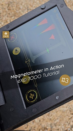 Before going deep, we scan the surface. The Magnetometer Mode clears the area for a perfect 3D Ground Scan. ⚡️ ▶️ Full video: https://youtu.be/4iu_QUwC-mc #OKM #eXp7000 #Magnetometer #3DGroundScan | OKM Detectors