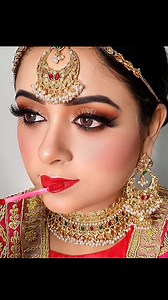 Bridle Makeup in Few Minutes 🌸 . . . . . . . . . . . . . . #trending #tips #bridalmakeup #makeup #funny #comedy #newyear #EasyMakeup #trendingvideo #bridle #reels #reelitfeelit #reelsinstagram #instagram #easyreels | Fakhra Khanum