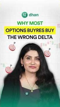 Why Most Option Buyers Choose Wrong Delta