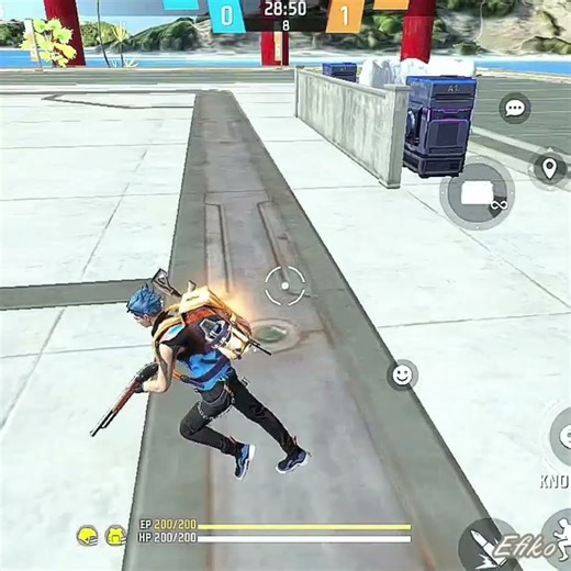 msi emulator in free fire game play #garenafreefire