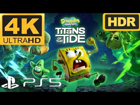 SpongeBob SquarePants: Titans of the Tide (PS5) 4K 60FPS HDR Gameplay