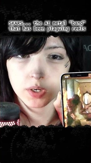 The AI Metal Band That Succeeded On IG Reels I #metal