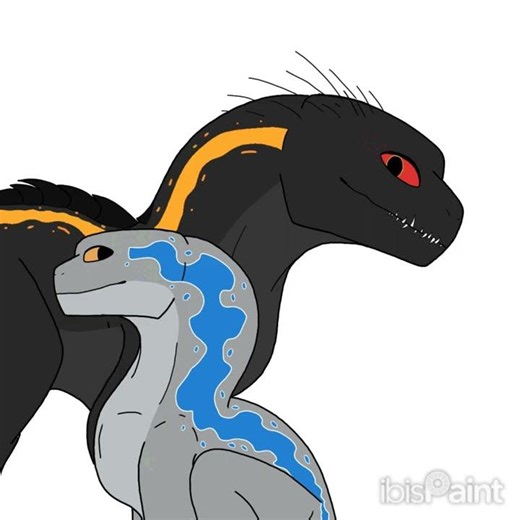 💙Blue x Ripper💛 Speed Paint Jurassic World