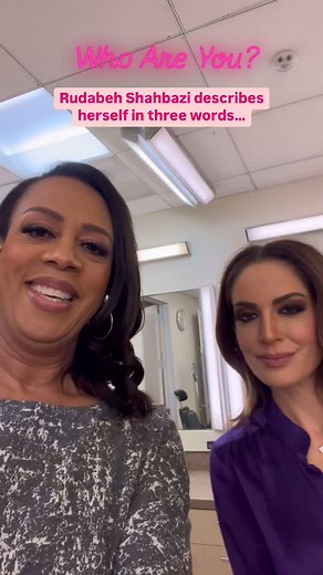 KCAL News Anchor Rudabeh Shahbazi describes herself in 3 words. #kcal #news #anchor | Amy Johnson Huggins