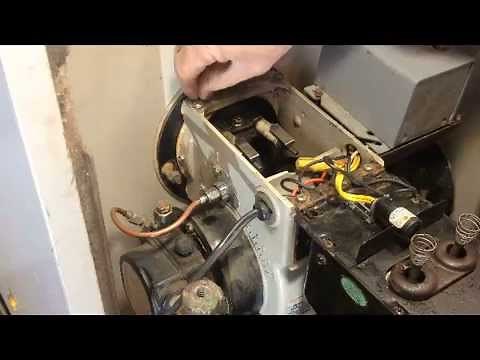 How to replace nozzle on miller furnace