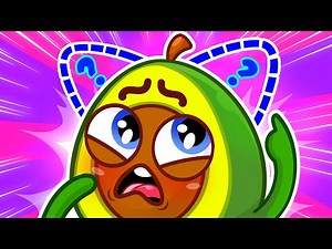 Where Are My Ears? 👂 Avocado Baby Lost his Ears 😱 II Fun Cartoons for Kids by Pit & Penny Stories 🥑💖