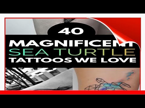40 Magnificent Sea Turtle Tattoos We Love !