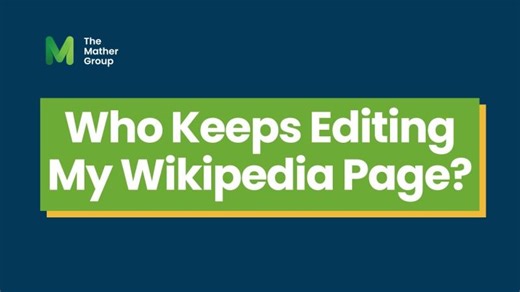 Who Keeps Editing my Wikipedia Page | Jessie Coan