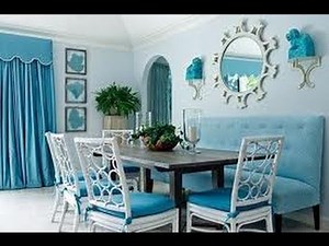 Learn to decorate with the colors blue and white
