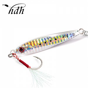 [Hot Item] Luminous Fishing Lure Sea Fishing Long Casting Lead Fish Bait Metal Jig Baits Slow Jigging Lure