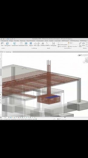 Reinforcement with Revit #civilengineer #sofistics #revit