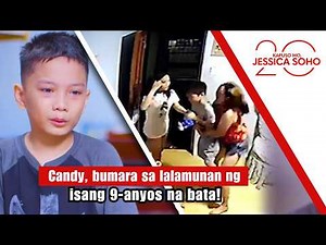 Candy, bumara sa lalamunan ng isang 9-anyos na bata! | Kapuso Mo, Jessica Soho