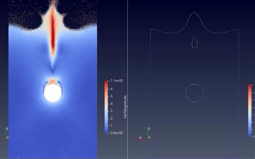 基于DualSPHysics的小球入水仿真(SPH方法)