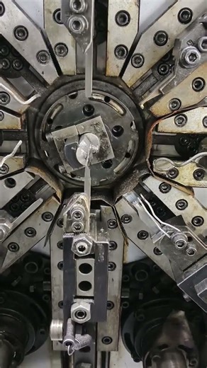 This Machine Turns Steel Wire Into Perfect Springs in Seconds 🤯 | Spring Manufacturing