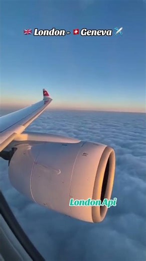 කවදාවත් එපා නොවෙන බලන්නම ආස ඒ view එක. Swiss Air, London to Geneva 😍