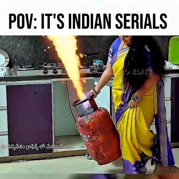 POV: IT'S INDIAN SERIALS 😂📺 | The Drama Never Ends! #Shorts