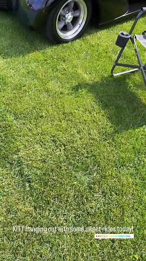 Hanging out at White Bear Lake Township Day! Huge car show starting soon! KITT has a front row seat! | Knight Rider KITT Replica Page - Minnesota