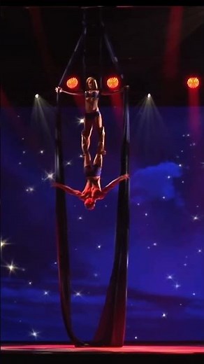 Aerial silks duo