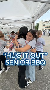 3K views · 44 reactions | Senior BBQ consisted of fun games, food, and a special “Hug It Out” where seniors were able to decorate their shirts with hugs from their peers and favorite people at SFP! ❤️ | St. Francis Preparatory | Facebook