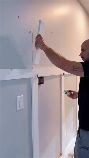 Easy wall paneling- Part3 🌞 Sick of grinding away for someone else while barely making ends meet? Ready to be your own boss but don’t know where to start? The Blue Collar Blueprint is your step-by-step guide to launching a business that actually works. No fluff, no guesswork—just a proven path from start to success. Don’t let fear hold you back from building the life you want. #remodel #construction #contractor #diy #carpenter #tools #build | Scott William