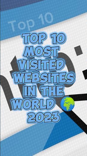 Top 10 Most Visited Websites In The World 🌎 2023|#shorts#ytshorts