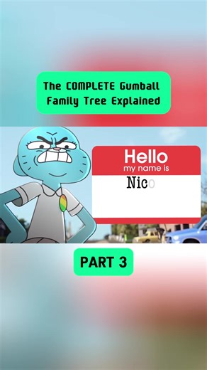 The COMPLETE Gumball Family Tree Explained 3 #cartoon #animation #COMPLETE #Gumball #Explained