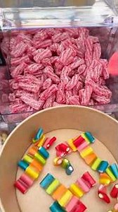 🪢⛓️Let’s make a SWEET LIQUORICE Candy Bowl!⛓️🪢 #shorts