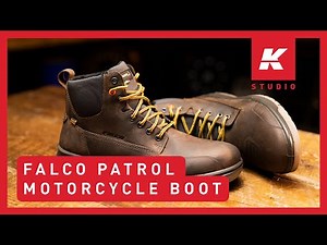 Falco’s Patrol motorcycle boots: Style, comfort and protection!