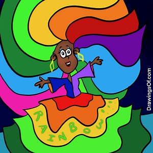 A Drawing of a Rainbow (in Creative Ways), and Arc vs. Arch! - Drawings Of...