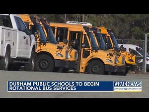 Durham Public Schools to begin rotational bus services