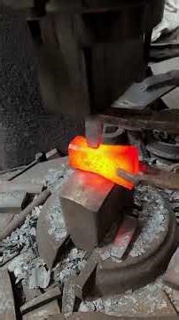 axe blade making process #shorts