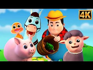 Old MacDonald Had a Farm | Sing-Along Song for Toddlers