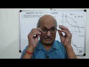 Samuelson's Pure Theory of Public Expenditure #public finance # #university exams#ugc net# pgt