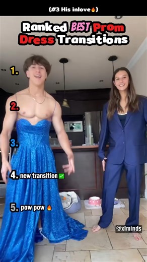Ranked best Prom Dress Transitions