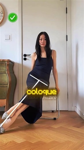 Genius pose ideas for tight skirts!