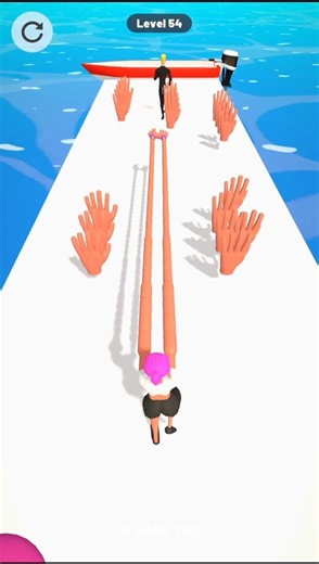 Hand Stack Run Lvl.55 Funny Game 😂💥 || #games #gaming #shorts #trendingshorts