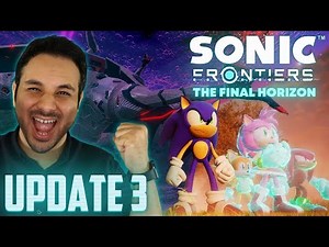 Sonic Frontiers: The Final Horizon Update FIRST TIME - LIVE!