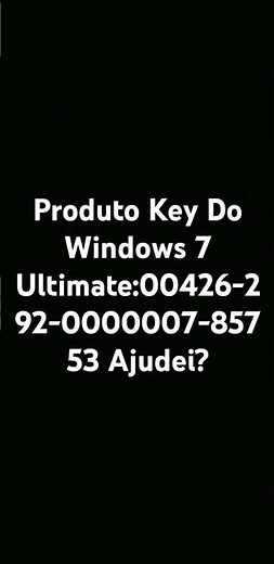Produto Key Grátis Do Windows 7 Ultimate